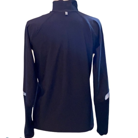 Nike dry fit top turtleneck Black Athletic SZ large - Picture 2 of 8